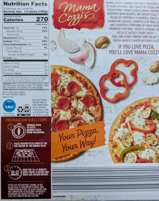 Mama Cozzi's 3 Pack Cheese Pizza
