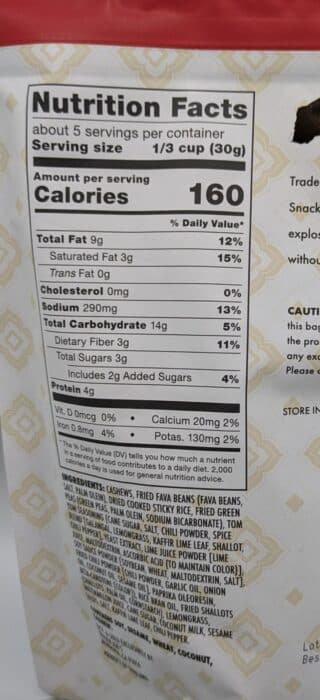 Trader Joe's Tom Yum Seasoned Snack Mix