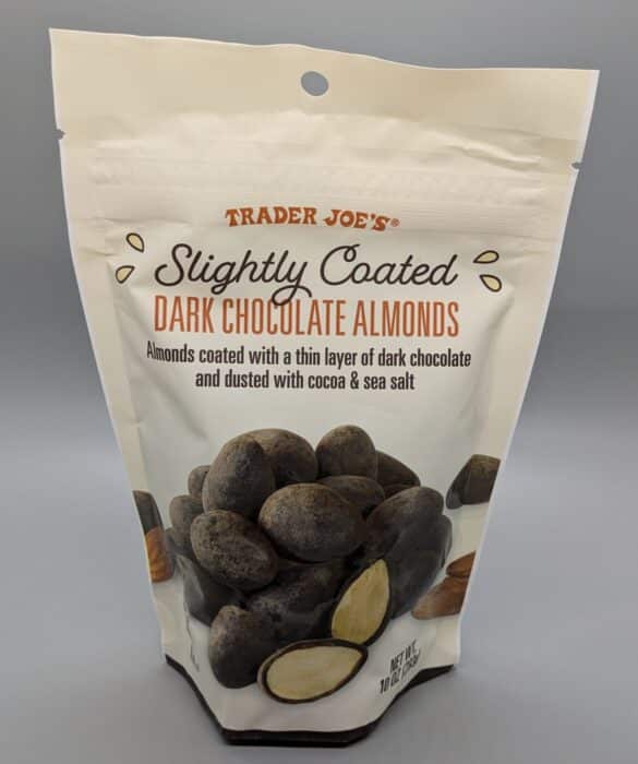 Trader Joe's Slightly Coated Dark Chocolate Almonds
