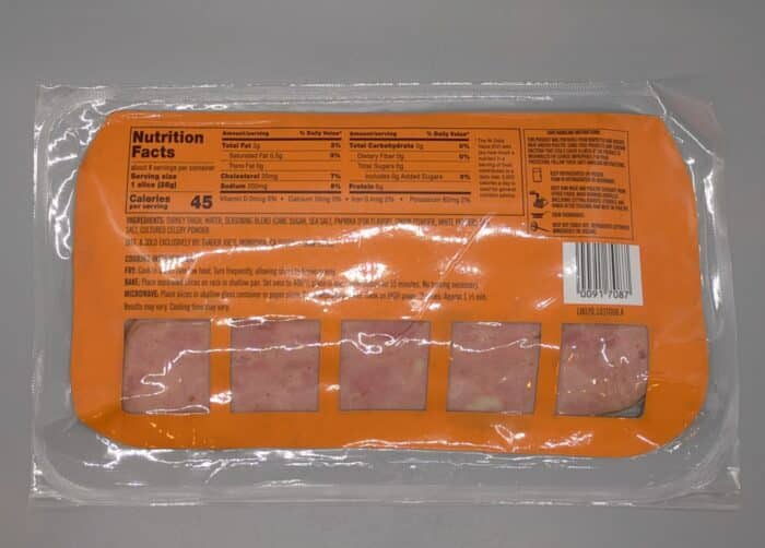 Trader Joe's Uncured Turkey Bacon