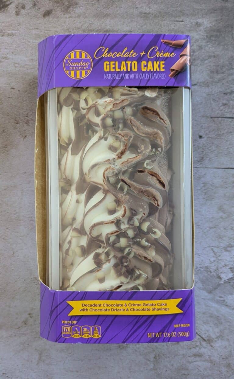 Sundae Shoppe Chocolate & Crème Gelato Cake