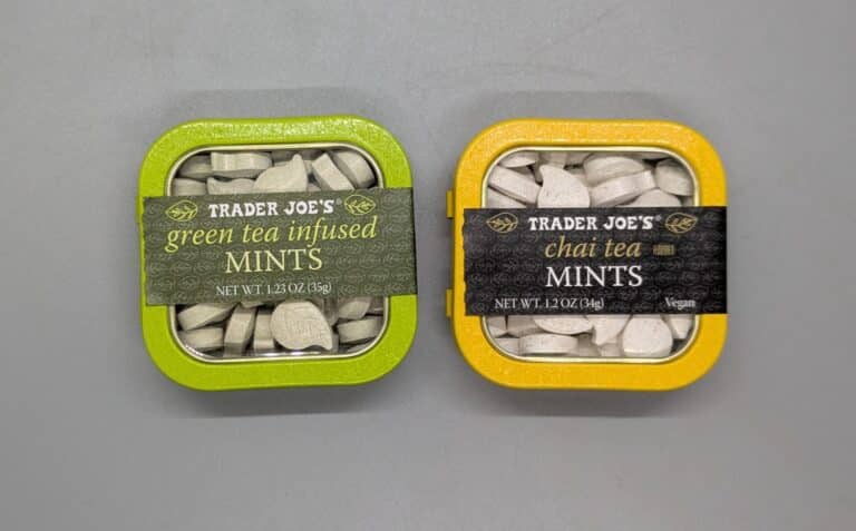 Trader Joe's Green Tea Infused Mints and Chai Tea Mints