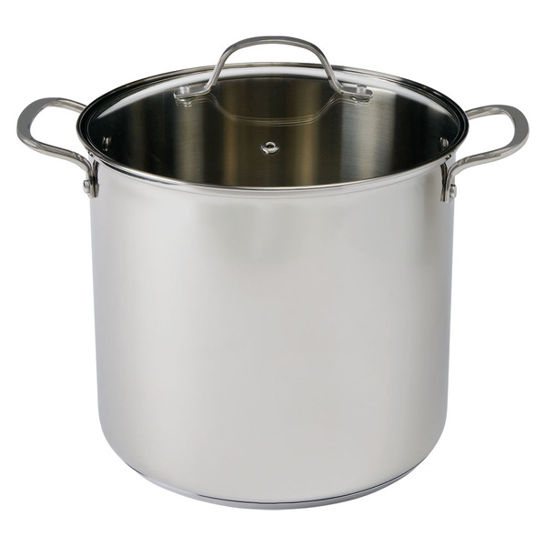 Crofton 12 Quart Stainless Steel Stock Pot