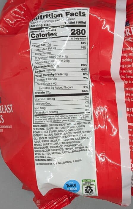 Kirkwood Breaded Chicken Breast Fillets