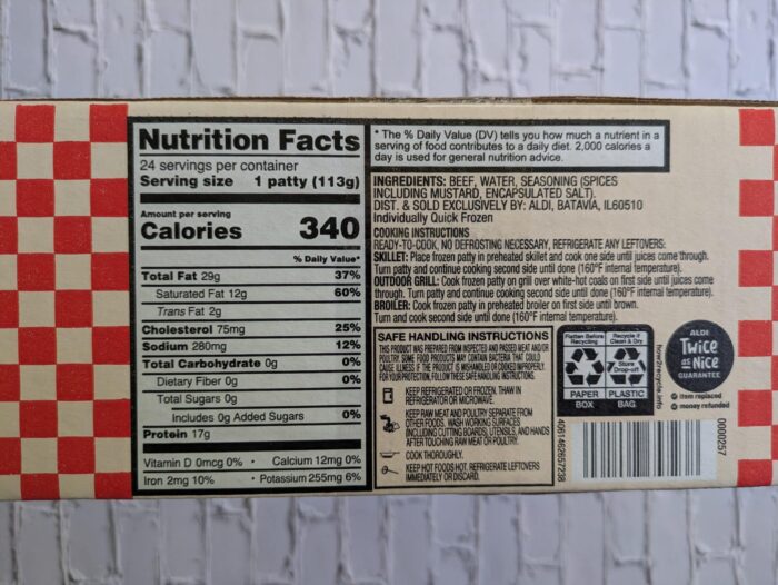 Party Pack Patties Seasoned Beef Patties 2