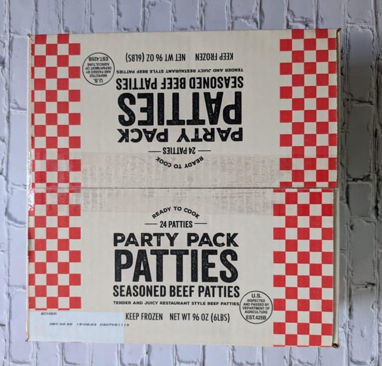 Party Pack Patties Seasoned Beef Patties