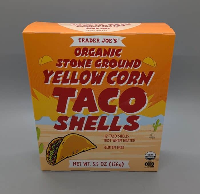 Trader Joe's Organic Stone Ground Yellow Corn Taco Shells