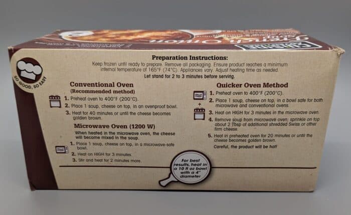 Trader Joe's Cuisine Adventures French Onion Soup