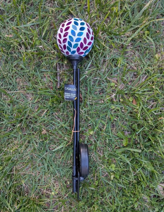 Mosaic Solar Garden Stake