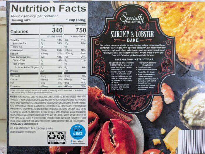 Specially Selected Shrimp & Lobster Bake 2