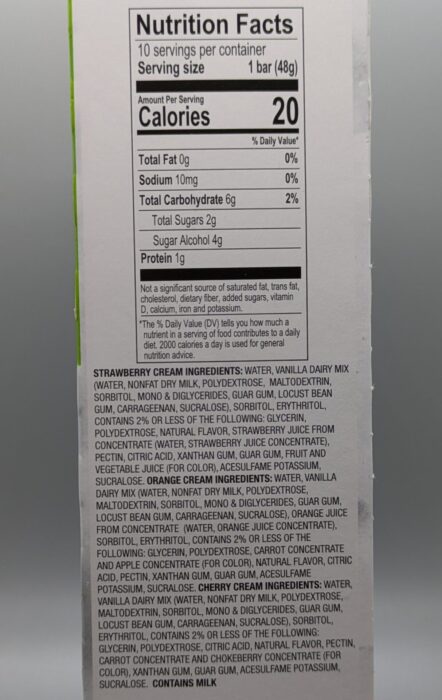 Fit & Active 20 Calorie Bars