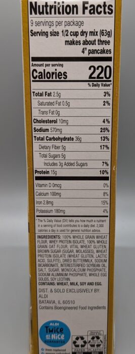 Millville Protein Pancake and Waffle Mix