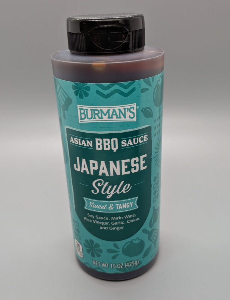 Burman's Japanese Style Asian BBQ Sauce