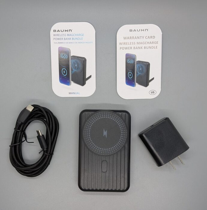 Bauhn Wireless MagCharge Power Bank Bundle