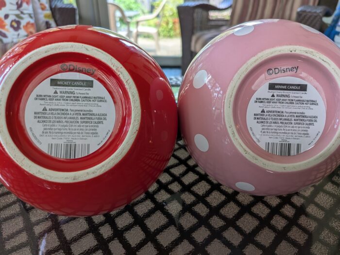 Disney Character Candle