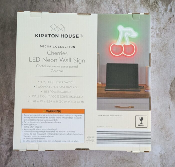 KIRKTON HOUSE LED Neon Wall Sign