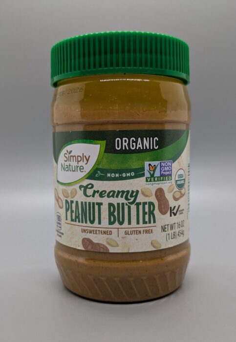 Simply Nature Organic Creamy Peanut Butter