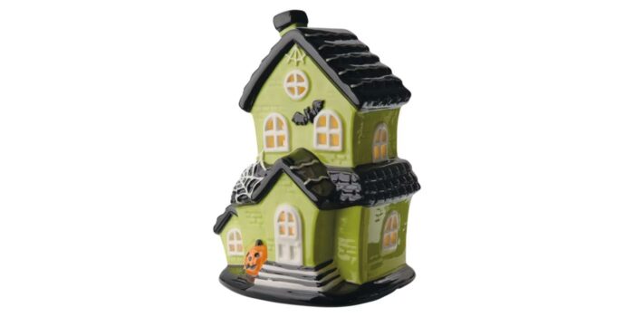 ceramic haunted house