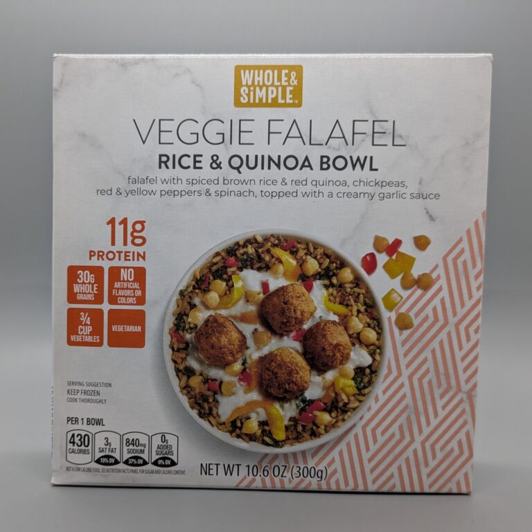 Whole & Simple Falafel Rice & Quinoa Bowl