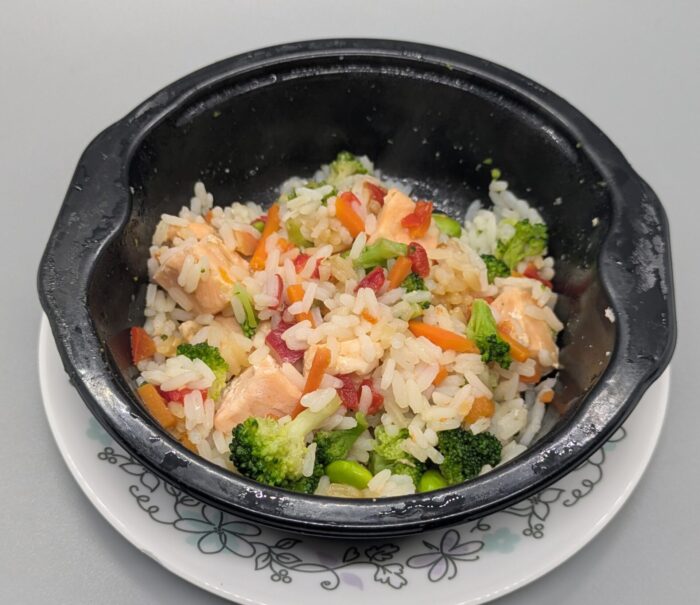 Whole & Simple Honey Sesame Salmon Rice Bowl