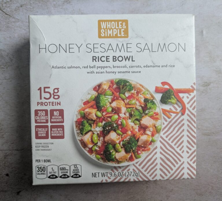 Whole & Simple Honey Sesame Salmon Rice Bowl