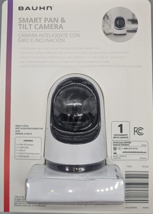 Bauhn Smart Pan & Tilt Camera