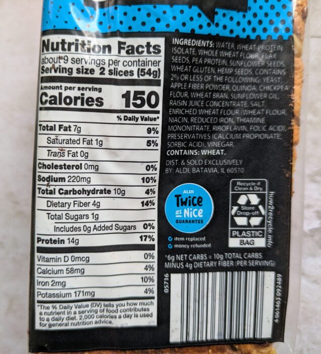 L'Oven Fresh Protein Bread