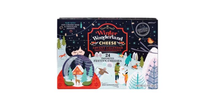 Cheese Advent calendar