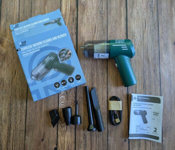 Ride + Go Cordless Car Vacuum Cleaner and Blower 2