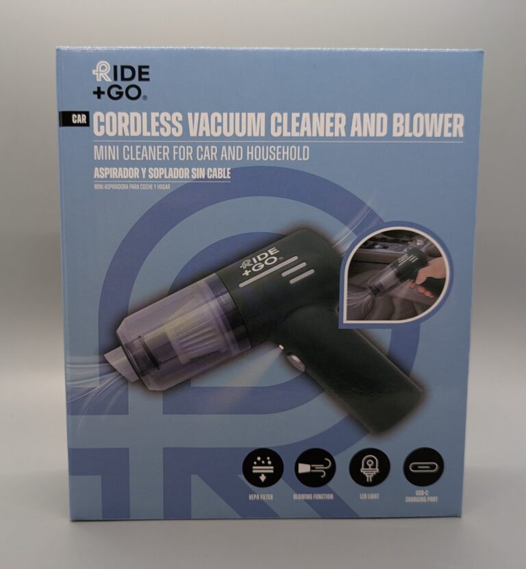Ride + Go Cordless Car Vacuum Cleaner and Blower