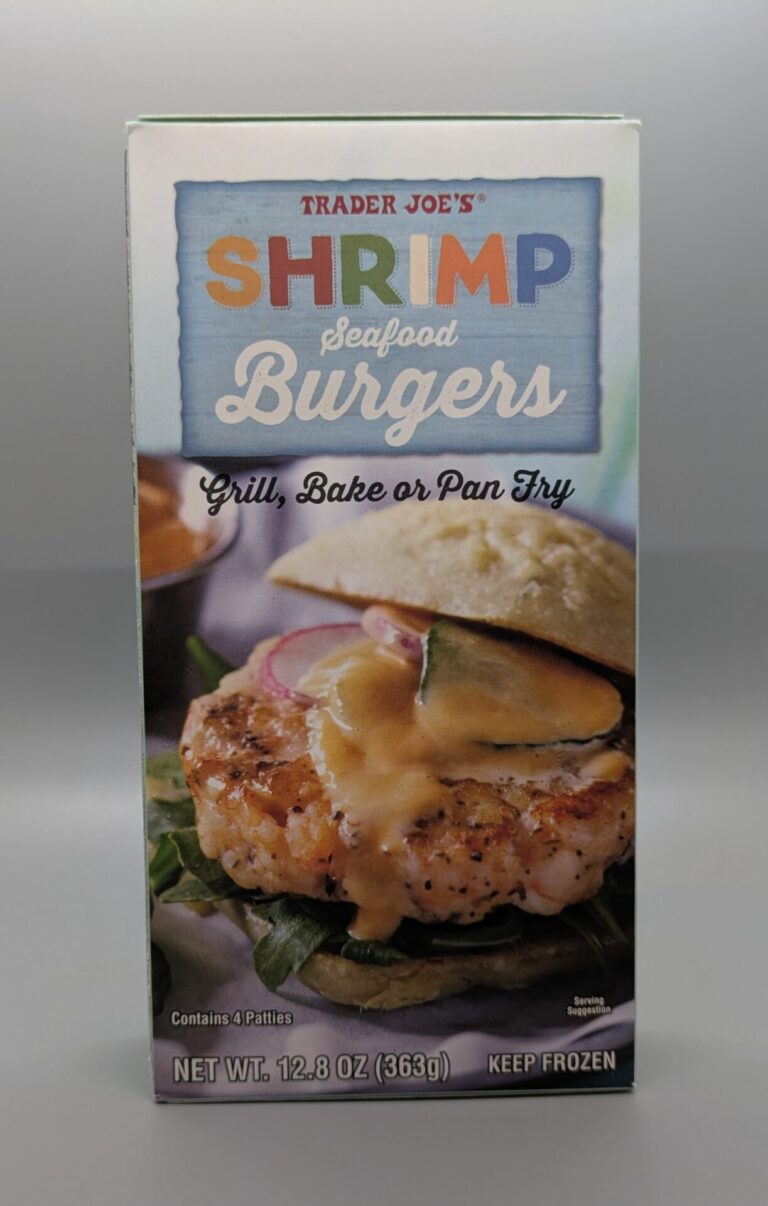Trader Joe's Shrimp Seafood Burgers