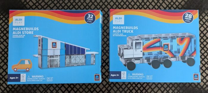 Aldi Play Magnebuilds Aldi Store and Aldi Truck