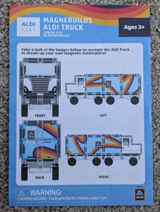 Aldi Play Magnebuilds Aldi Truck 3