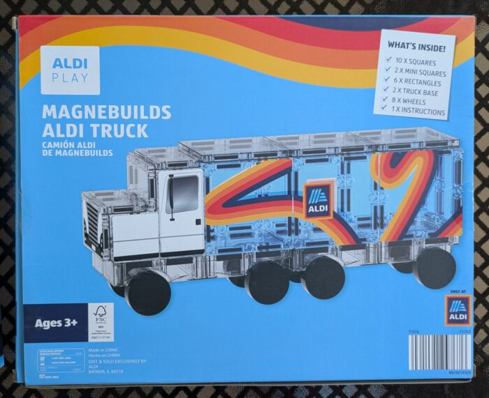 Aldi Play Magnebuilds Aldi Truck