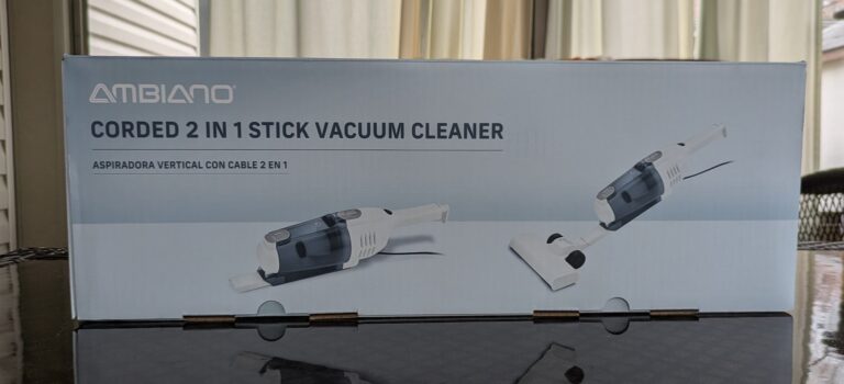 Ambiano Corded 2 in 1 Stick Vacuum