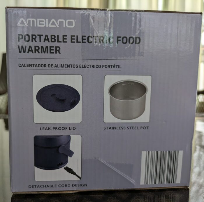 Ambiano Portable Electric Food Warmer
