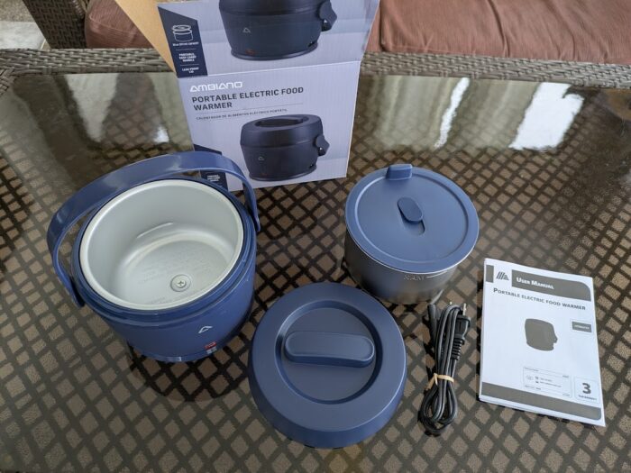 Ambiano Portable Electric Food Warmer