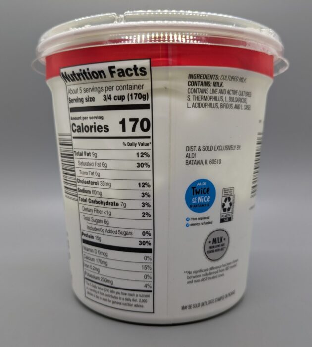 Friendly Farms Whole Milk Greek Yogurt