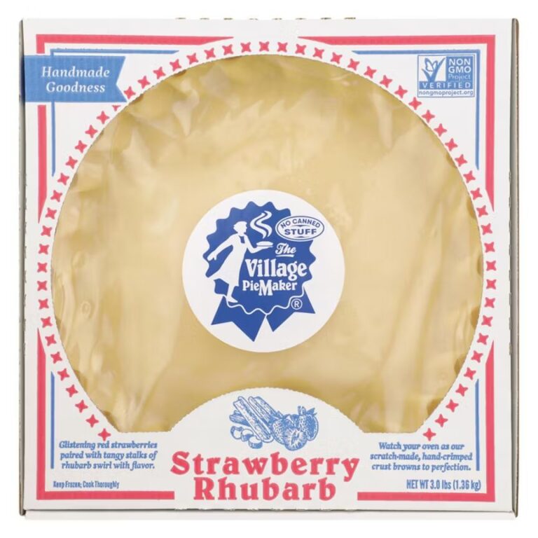 The Village Pie Maker Strawberry Rhubarb Pie