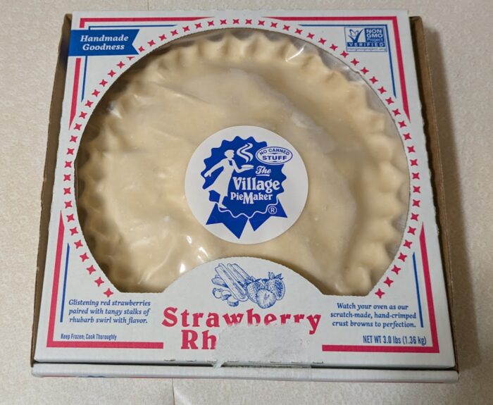 The Village PieMaker Strawberry Rhubarb Pie 1