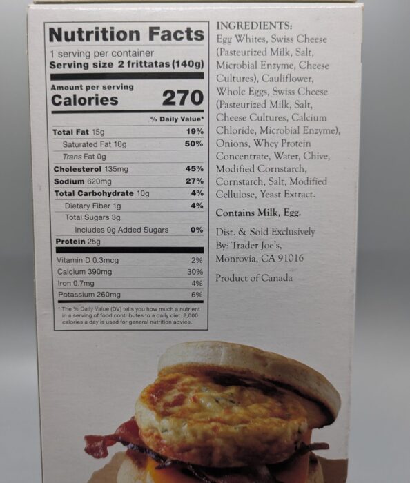 Trader Joe's Egg Frittata