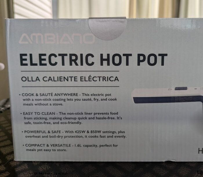 Ambiano Electric Hot Pot
