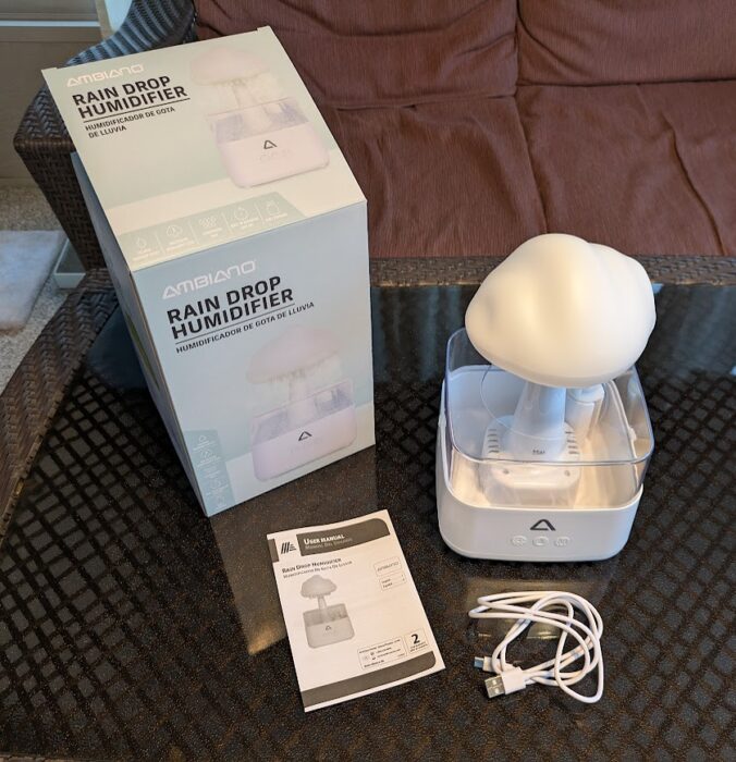 Ambiano Raindrop Humidifier