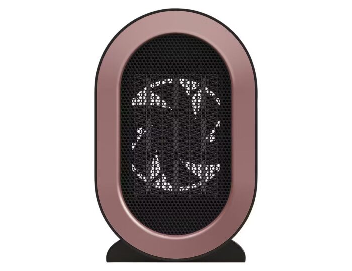 Compact Ceramic Heater Black
