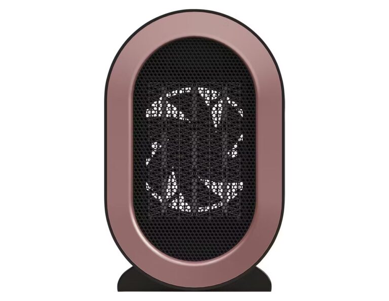 Compact Ceramic Heater Black