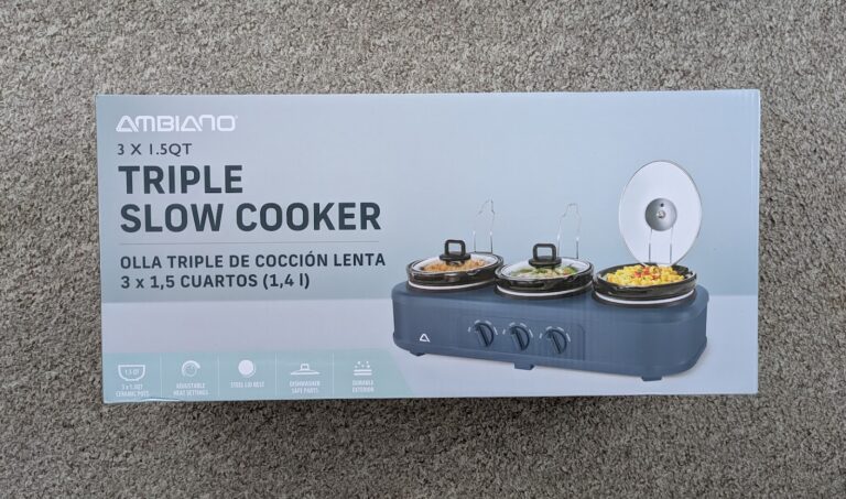 Ambiano Triple Slow Cooker