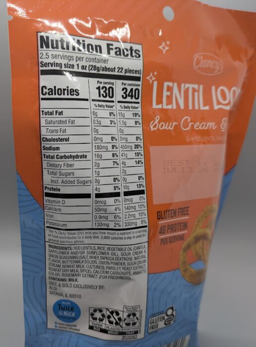 Clancy's Lentil Loops 2