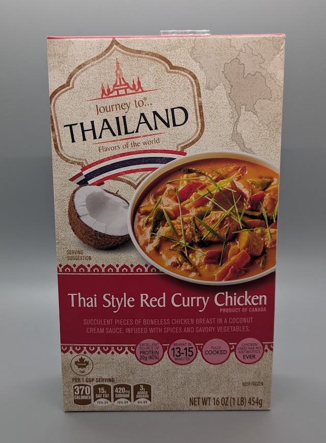 Journey to Thailand Thai Style Red Curry Chicken