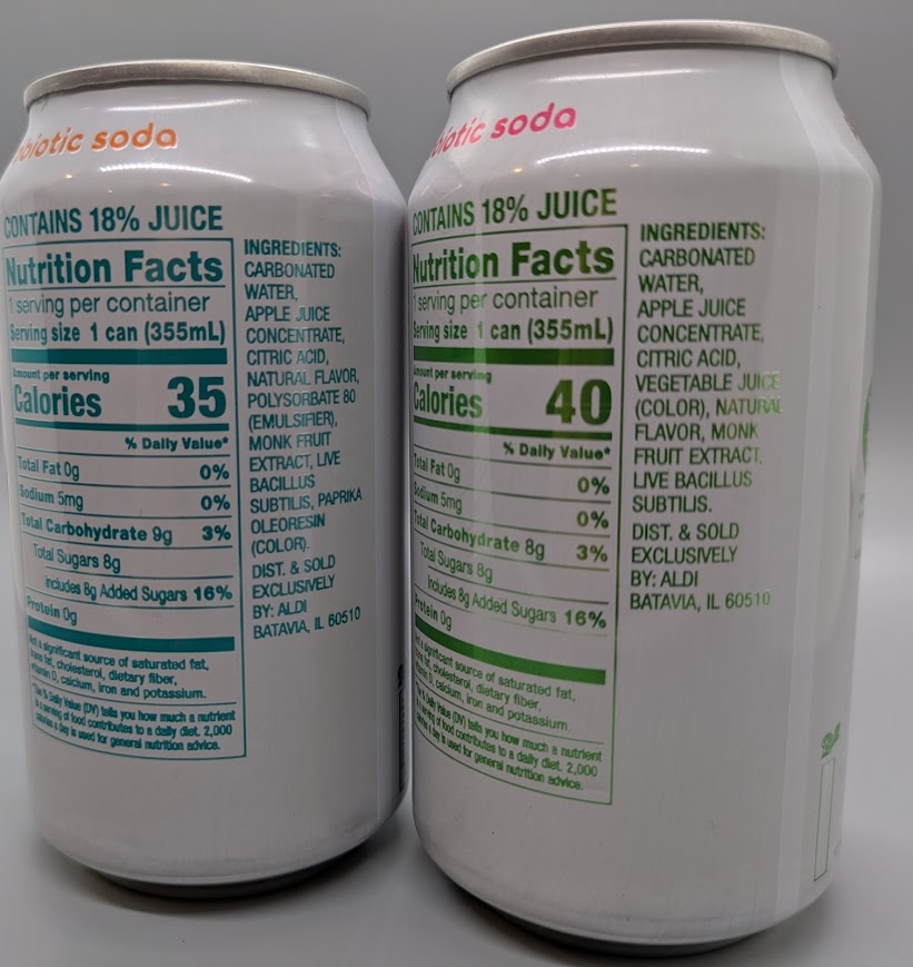 Summit Popz Probiotic Soda | Aldi Reviewer