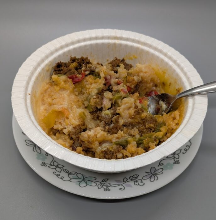 Trader Joe's Beef & Queso Bowl
